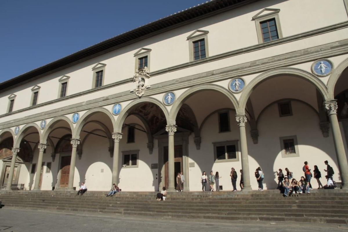 Il Museo degli innocenti, Piazza Santissima Annunziata, Florence