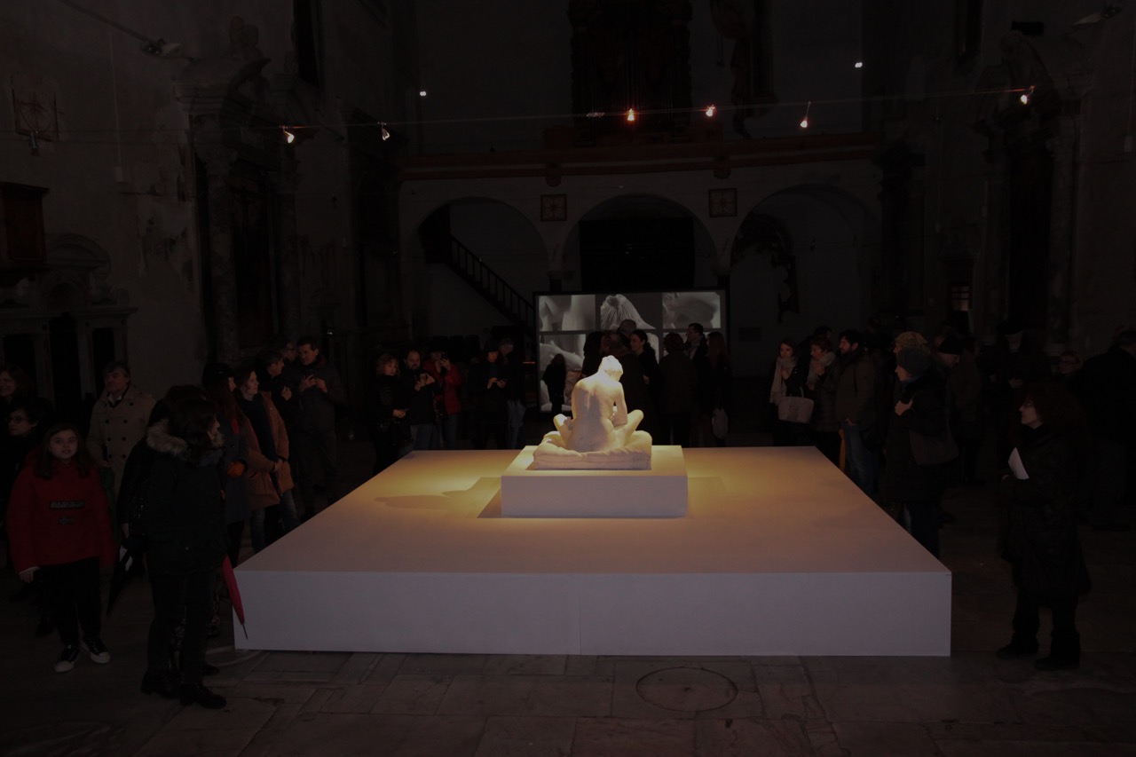 Il Dolce Rumore Della Vita Exhibition opening Pietrasanta in 2018